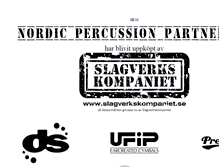Tablet Screenshot of percussionpartner.com